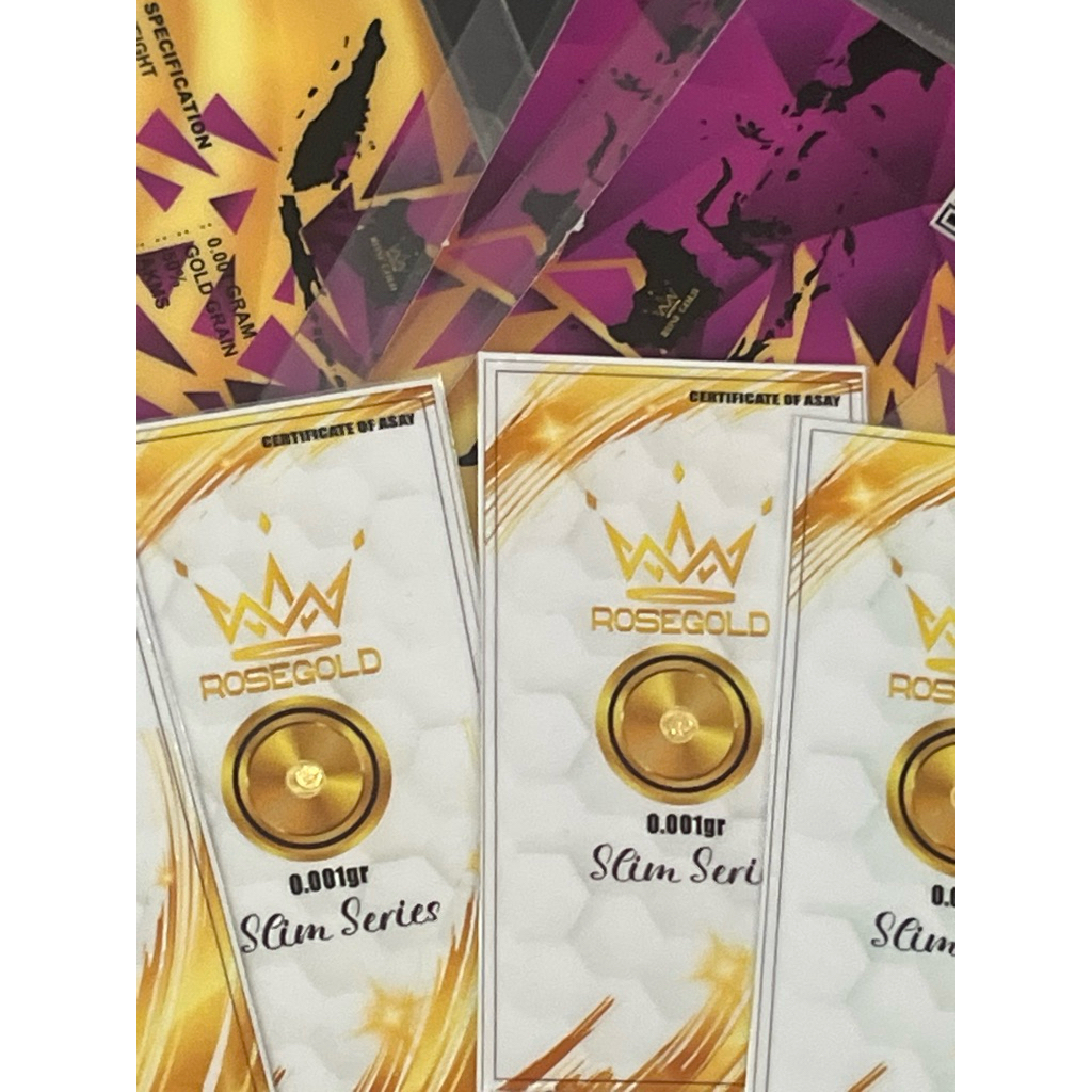 Emas Logam Mulia ROSEGOLD 0.001 Gram