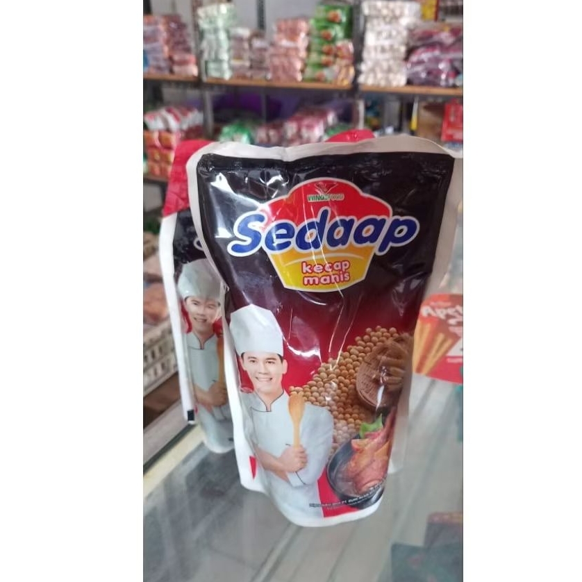 

Kecap Sedaap 550 ml refill kemasan pouch