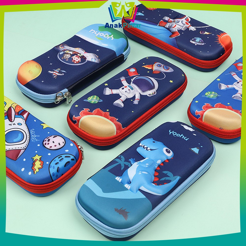 

EC Tempat Penyimpanan Alat Tulis Anti Air Kotak Pensil 3D Karakter Timbul Tempat Pensil Anak Sekolah TK Anak Pintar A39