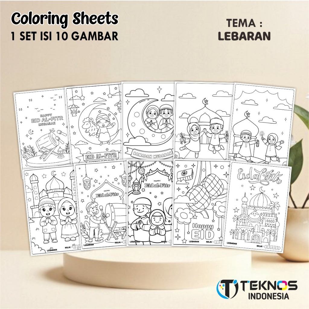 

COLORING SHEETS TEMA PHBN / PHBI - LEMBAR MEWARNAI ANAK UKURAN A4 - PRODUK EDUKATIF