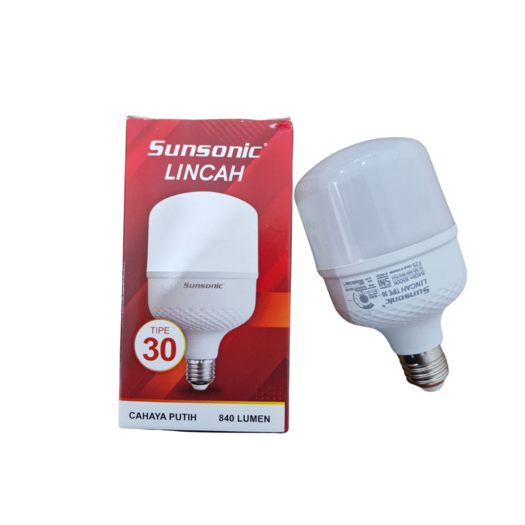 Bola Lampu Led Sunsonic Tipe 30 Lincah Bohlam Sunsonic Led Tipe 30 Watt Lincah