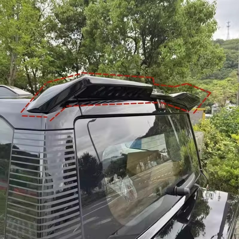 Spoiler CHERY J6 Spoiler Black Glossy Chery J6