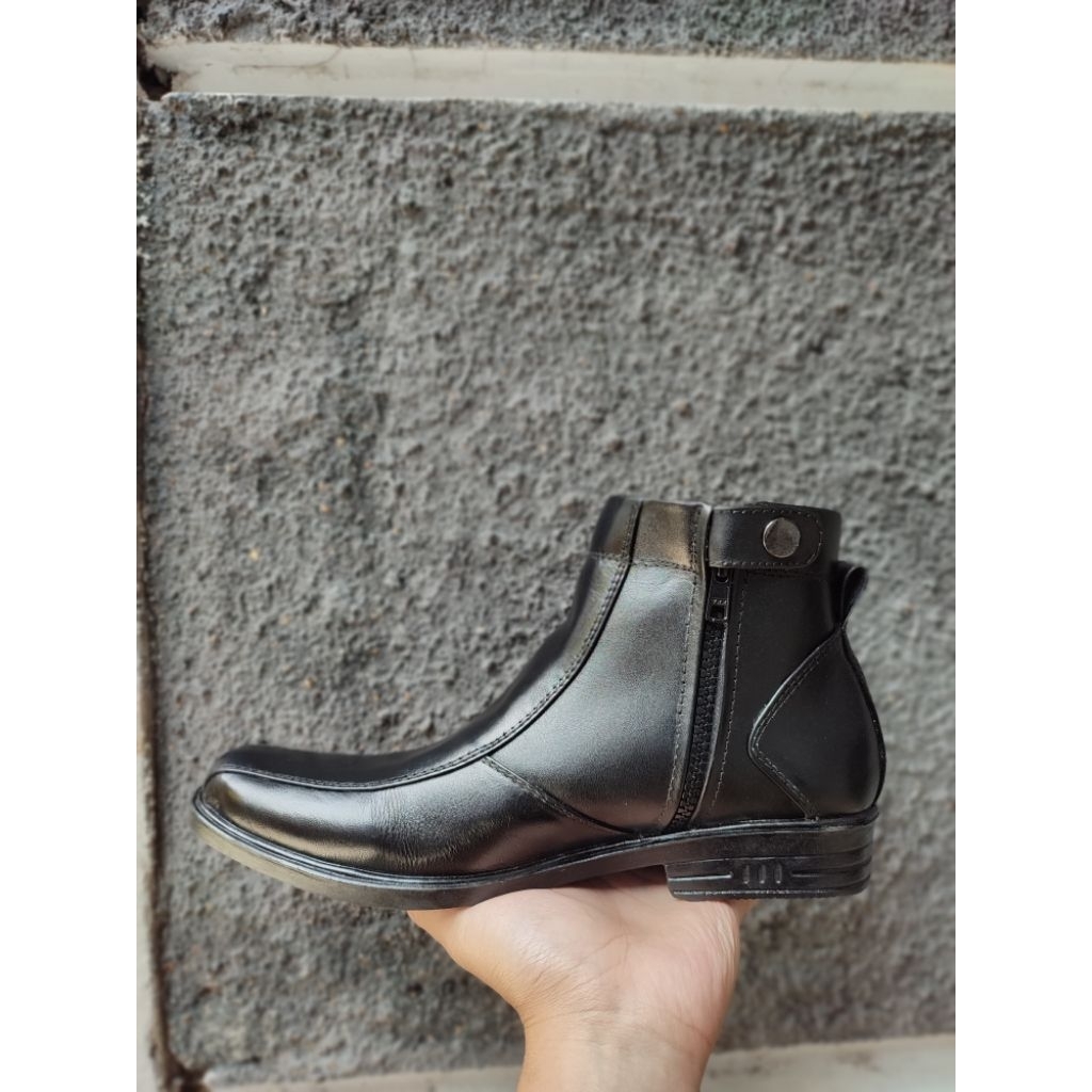 Sepatu PDH Formal Kulit Sapi Asli