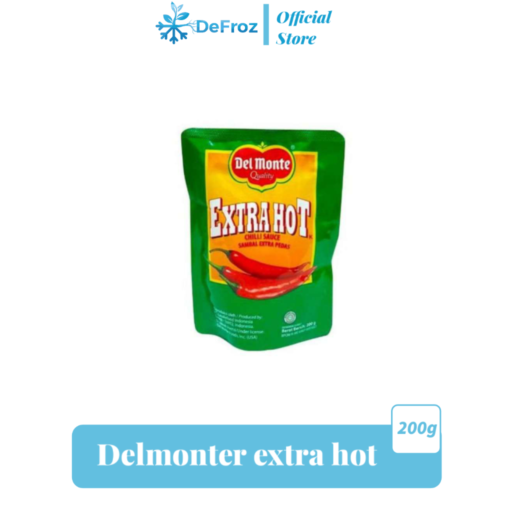 

DELMONTE Saus Extra Pedas Hot 200 Gram