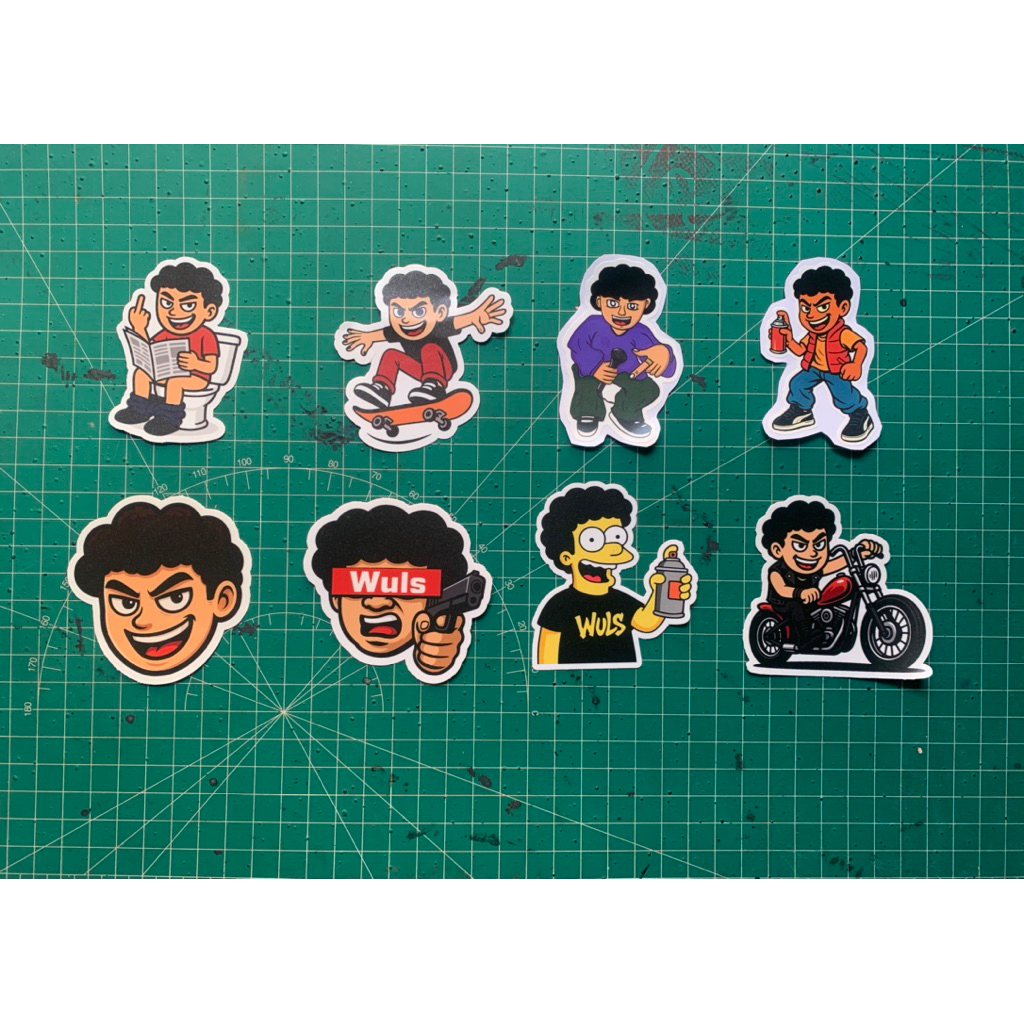 

STICKER SERIES Artwork @iwulwuls_