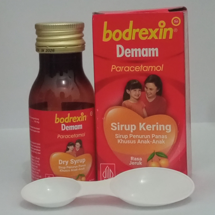 Bodrexin Sirup Kering Penurun Demam Anak