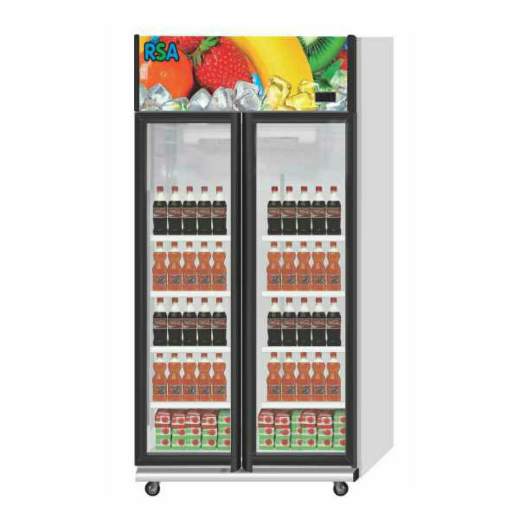 RSA Showcase Display Cooler 2 Pintu Jade 800L