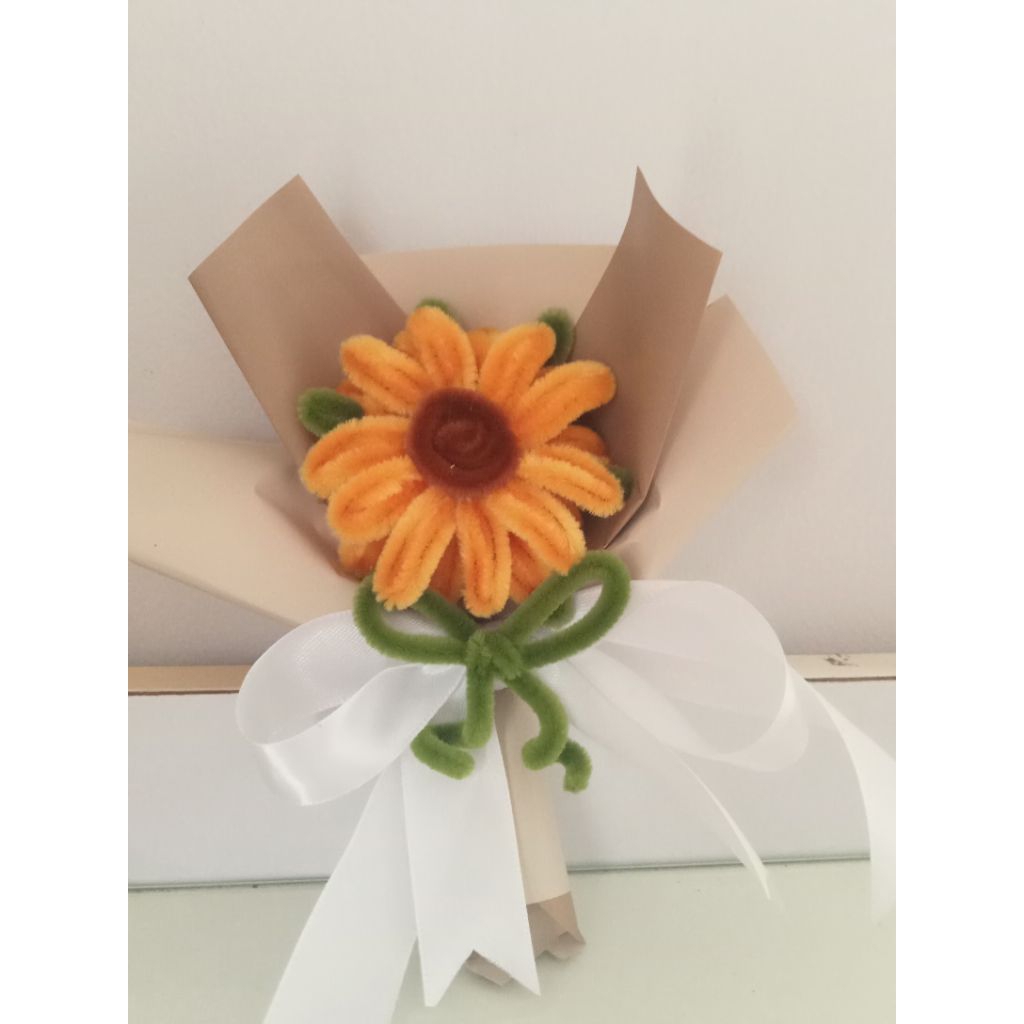 

mini bucket/ bucket single sun flower