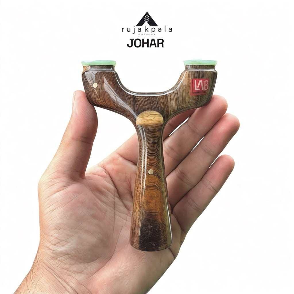 LAB slingshot - ketapel kayu estetik johar - lab slingshot / ketapel lomba profesional