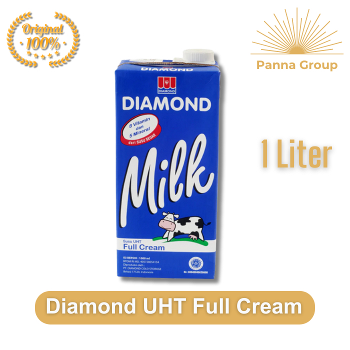 

DIAMOND MILK FULL CREAM 1 L / Susu Diamond Milk 1 liter