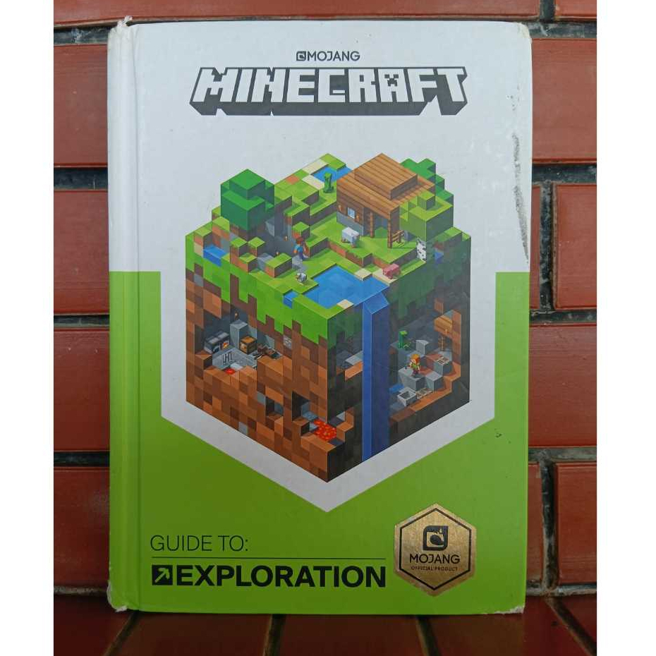 Mojang Minecraft Guide to Exploration Buku Untuk Pengguna Minecraft Bahasa Inggris Preloved