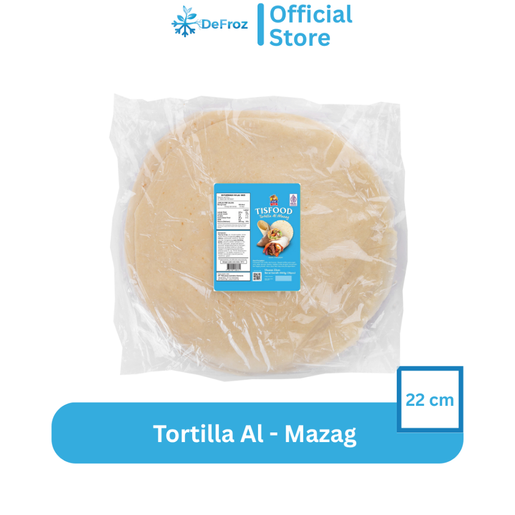 

Al Mazag Tortilla Kulit Kebab Halal 22cm