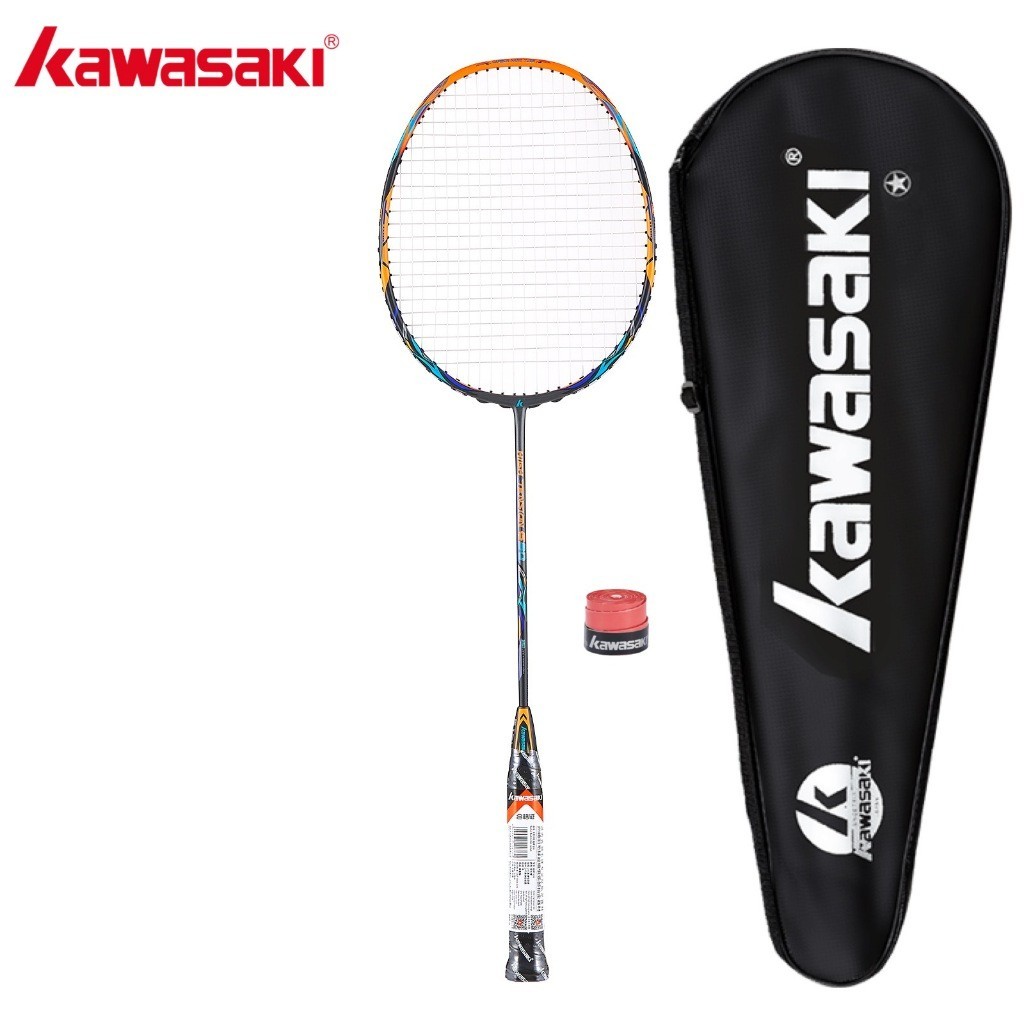 BEST SELLER KAWASAKI, 100% CARBON BADMINTON RAKET WOOD, TINGGI G30 4U 35LBS UNTUK PEMAIN PROFESIONAL