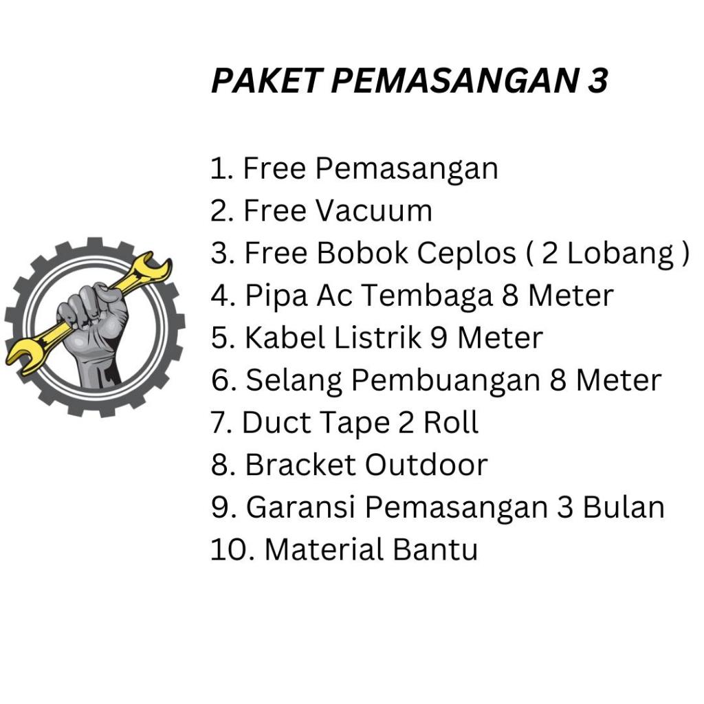AC SPLT MIDEA 2 PK MSAF-18-CRN