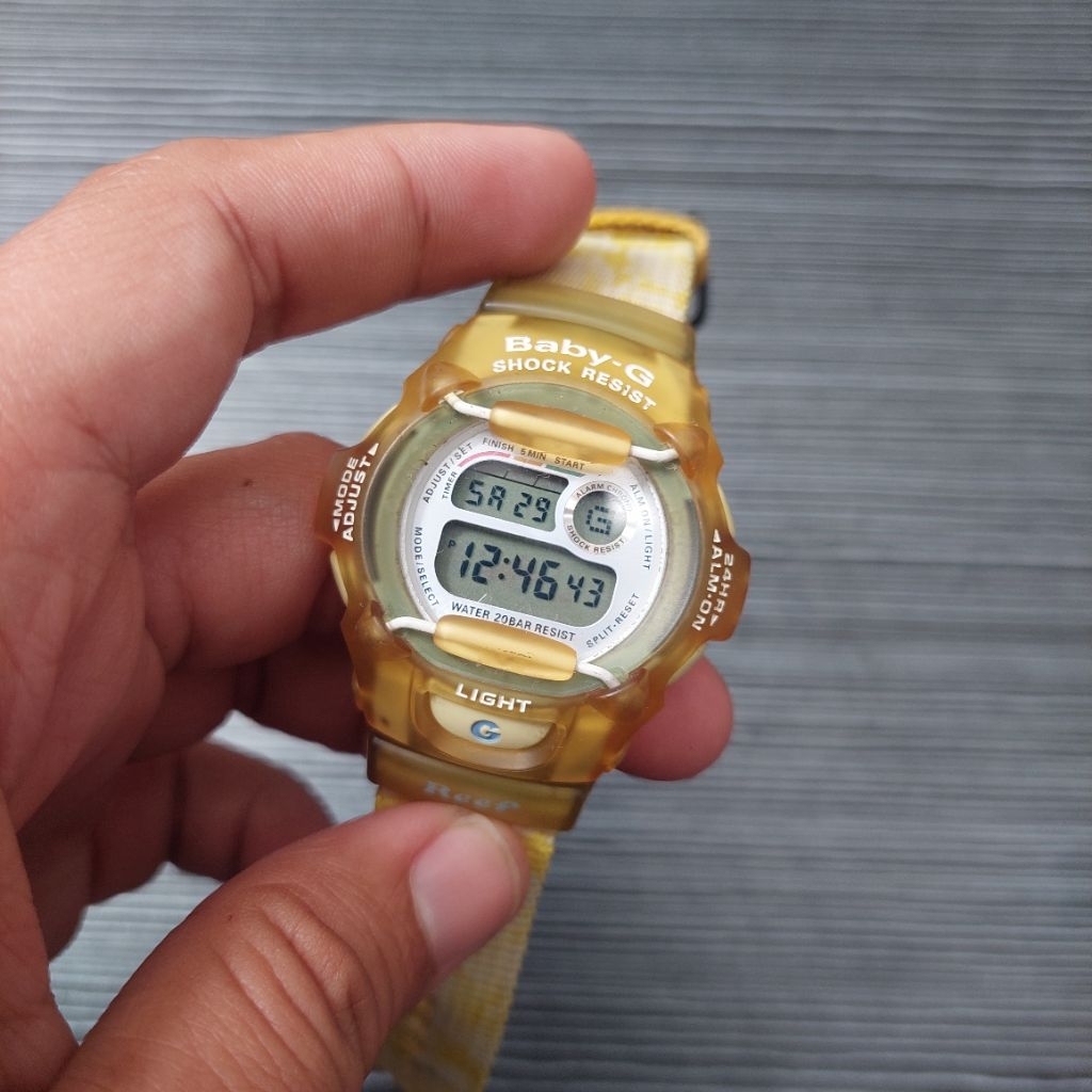 Baby-G BG-370 Reef Original Second Preloved Mulus