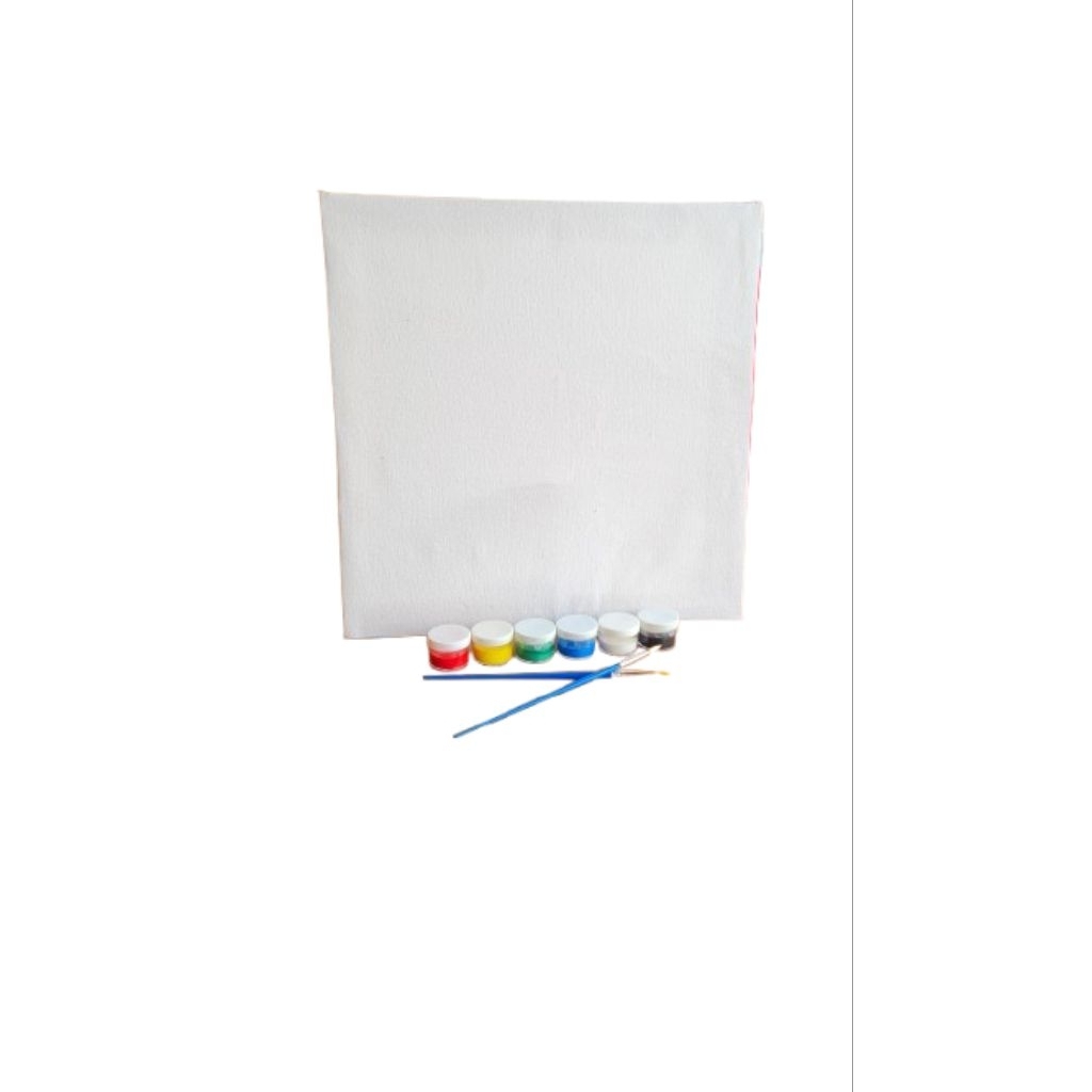 

Kanvas Lukis Paket 30x30cm Cat 6 Warna Kuas
