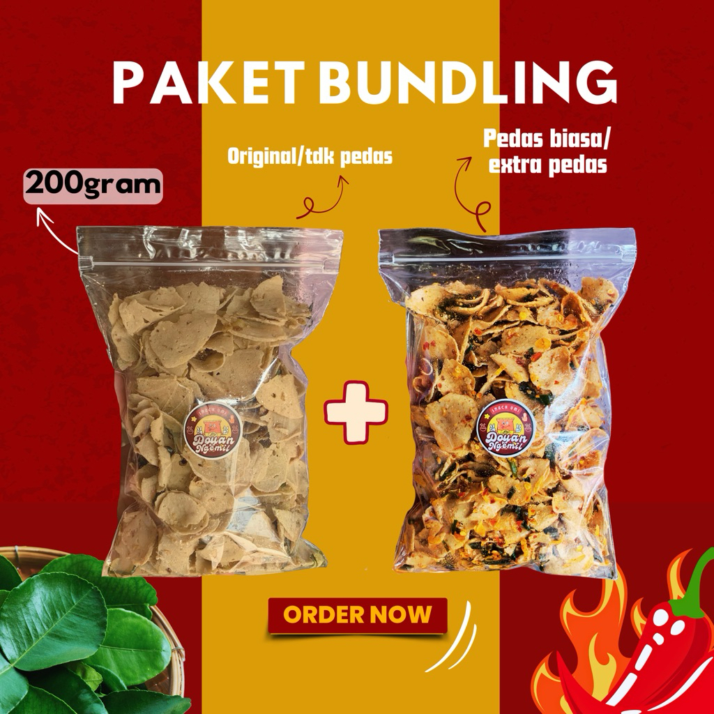 

BASRENG bundling 200gram 2 pcs ori & chili oil