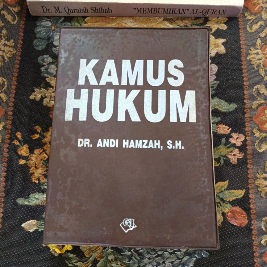kamus hukum dr Andi Hamzah sh original