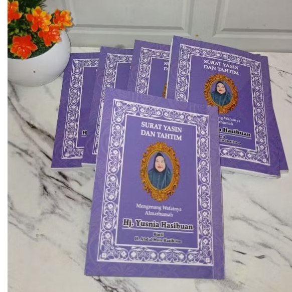 

Cetak Yasin Sotf Cover 128 halaman custom