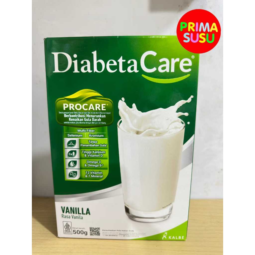 

DIABETACARE 500GR BOX VANILA COKELAT PROMO BUY 1 FREE 1