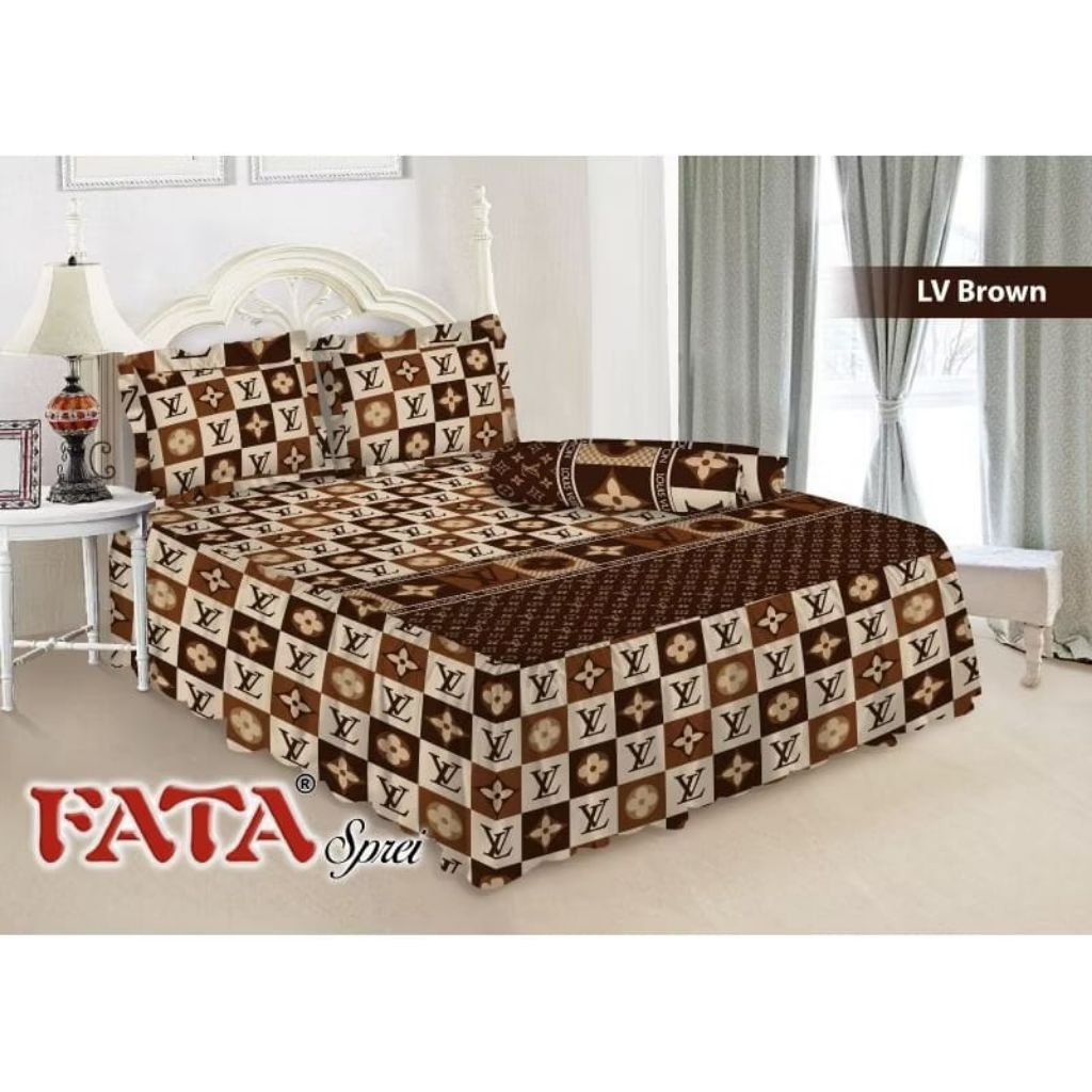 Fata sprei rumbai single 120 motif brand LV Louis Vuitton channel Chanel cenel Burberry burberi  Guc