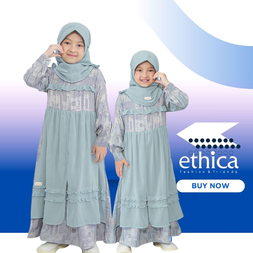 BAJU DRESS PESTA ANAK ETHICA KAGUMI KIDS 168 ICE CASTLE