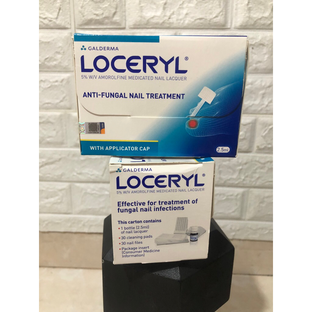 Galderma LOCERYL ANTI FUNGAL nail treatment 2.5 ml kuku rusak perawatan kuku