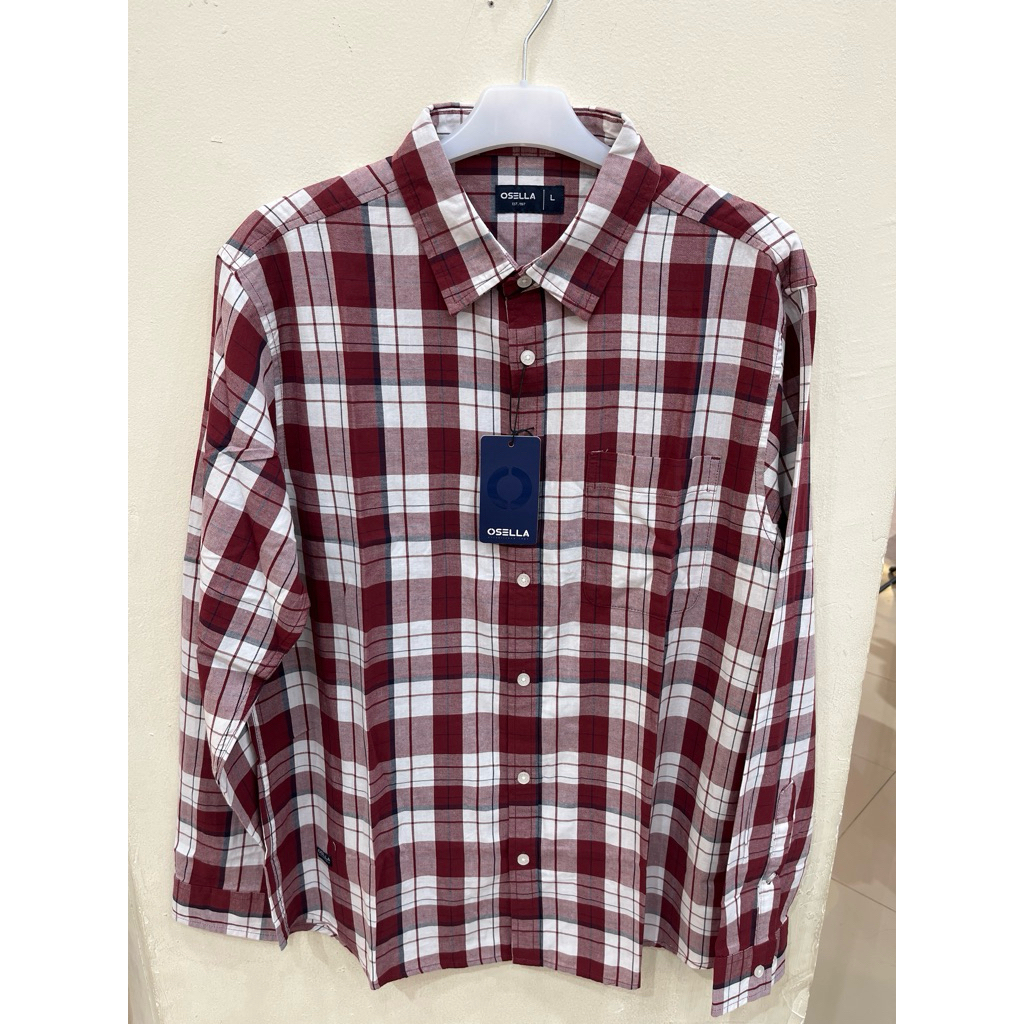 KEMEJA PRIA OSELLA ORIGINAL 100%