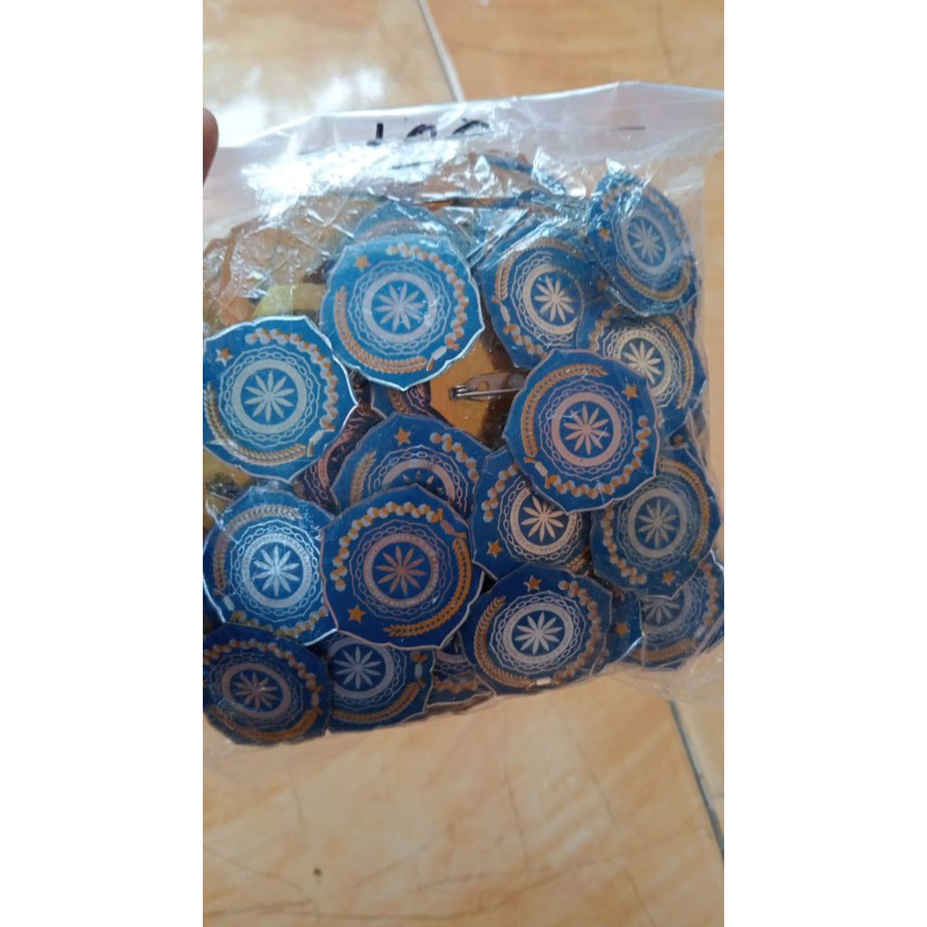 Pin PKK Lambang Biru – Aksesoris Seragam Kader PKK