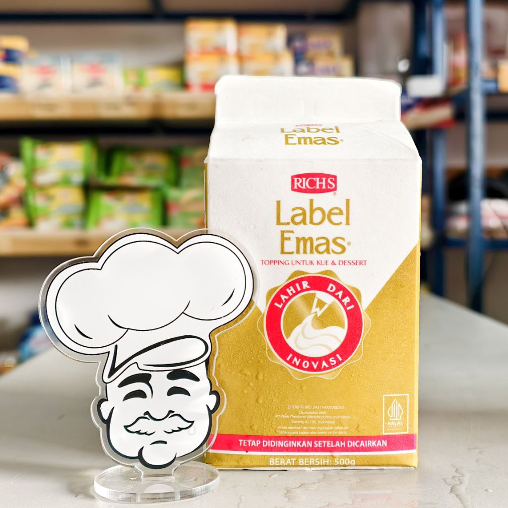 

Rich Gold Label Whipping Cream 500Gr / Whip Cream Gold Label 500Gr