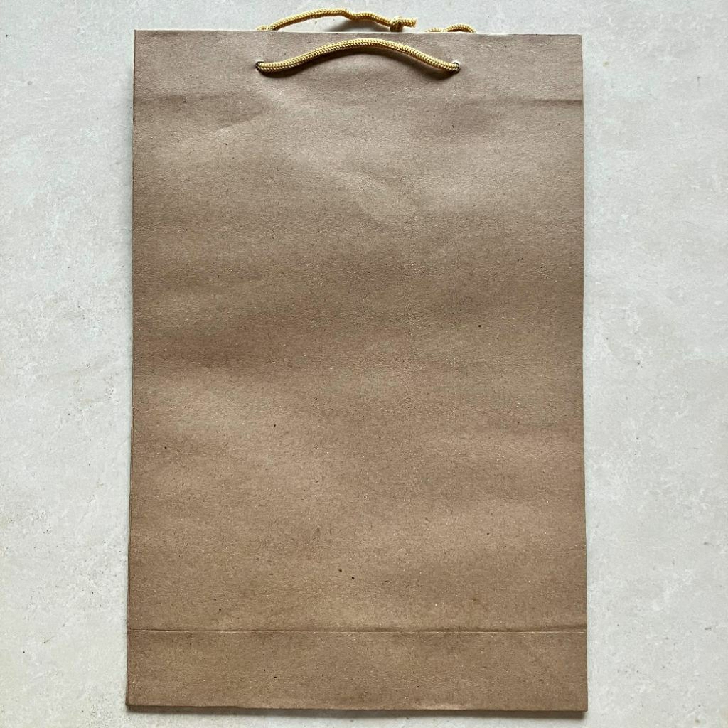 

Paperbag Polos Coklat Medium