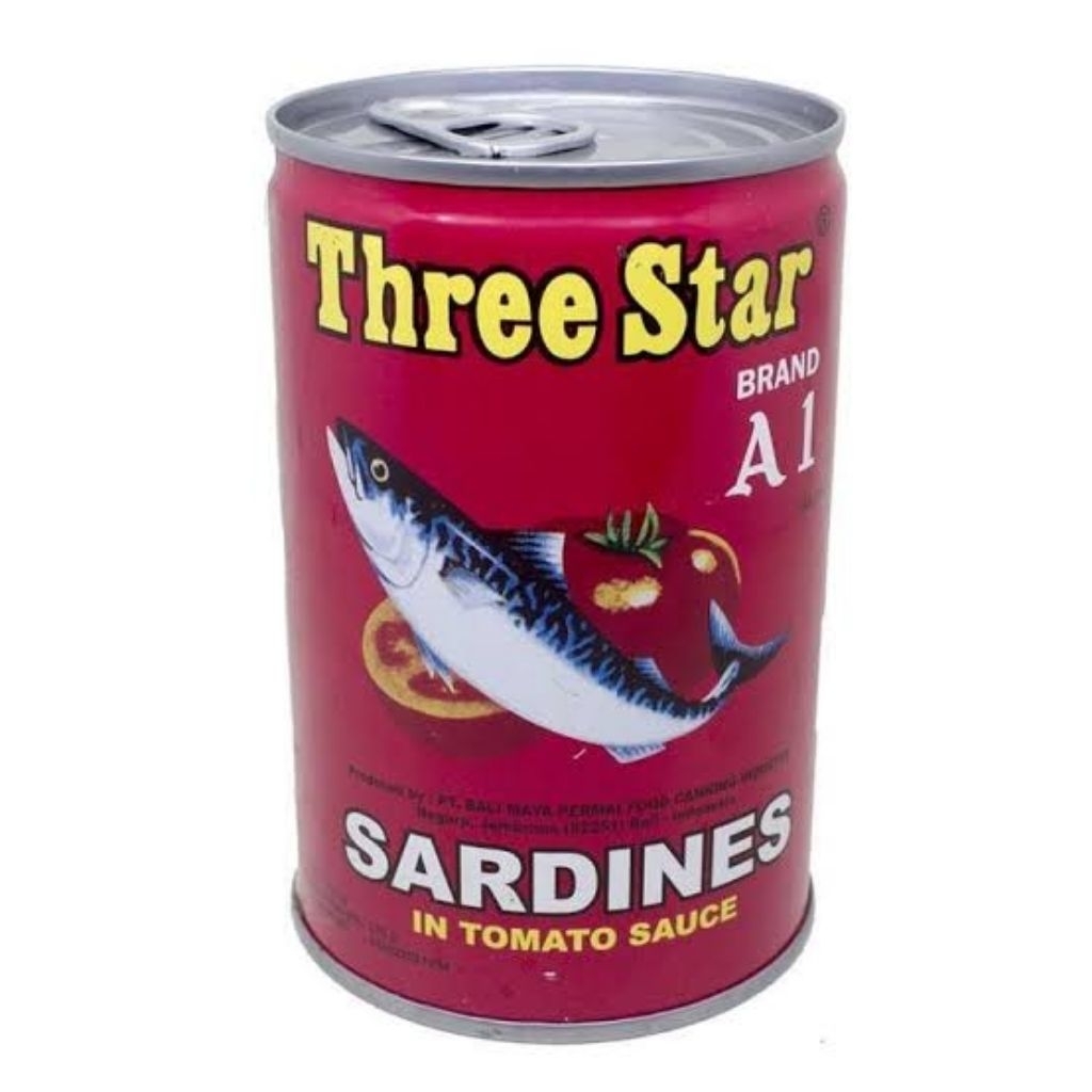 

Sarden Ikan Kaleng King's Fisher Three Star