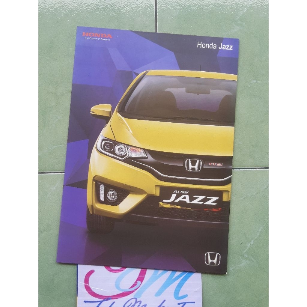 brosur iklan original Honda JAZZ