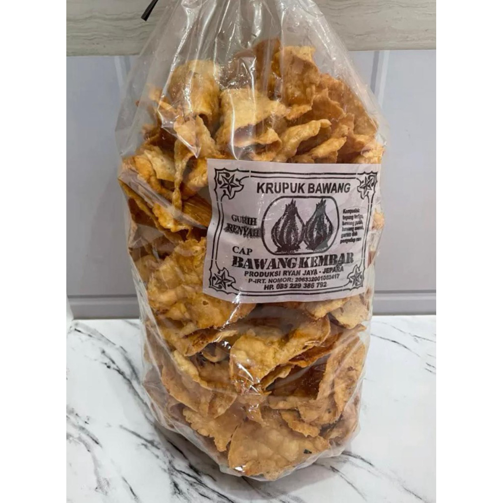 

KRUPUK BAWANG BERAT 1KG