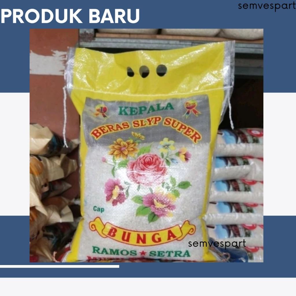 

Beras Bunga premium 5kg PULEN