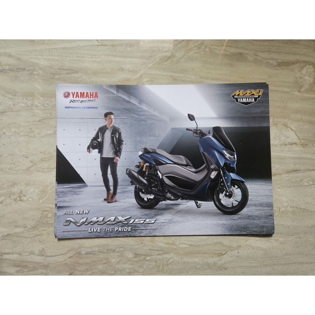 brosur katalog motor yamaha nmax 2023 leaflet
