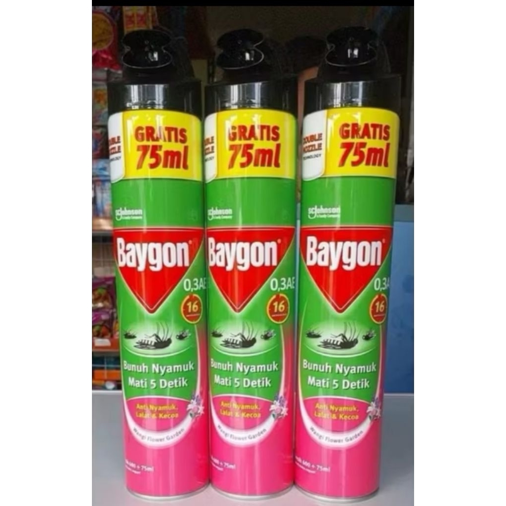 BAYGON  Semprot  600+75ML