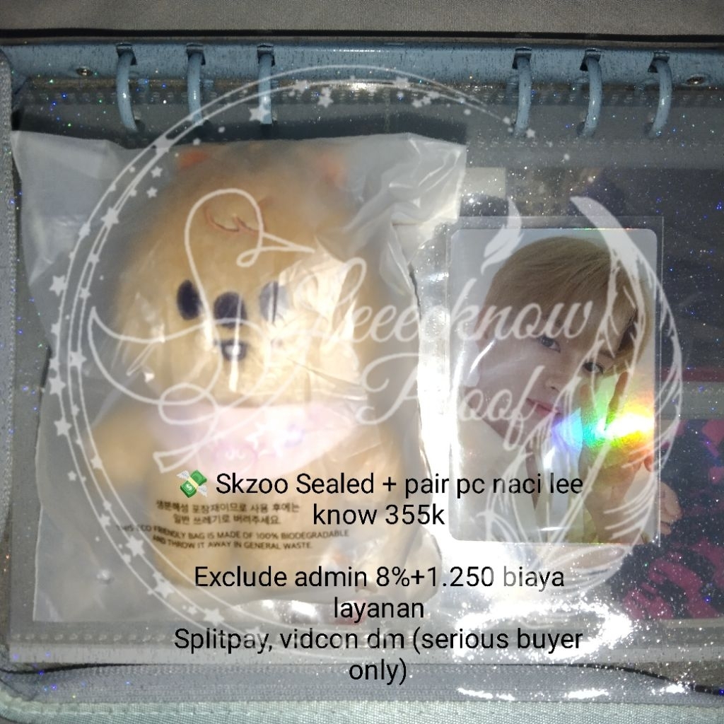 SKZOO PLUSH 10CM HAN QUOKKA 5 O'CLOCK SEALED PAIR PC NACIFIC R2 LEE KNOW STRAY KIDS