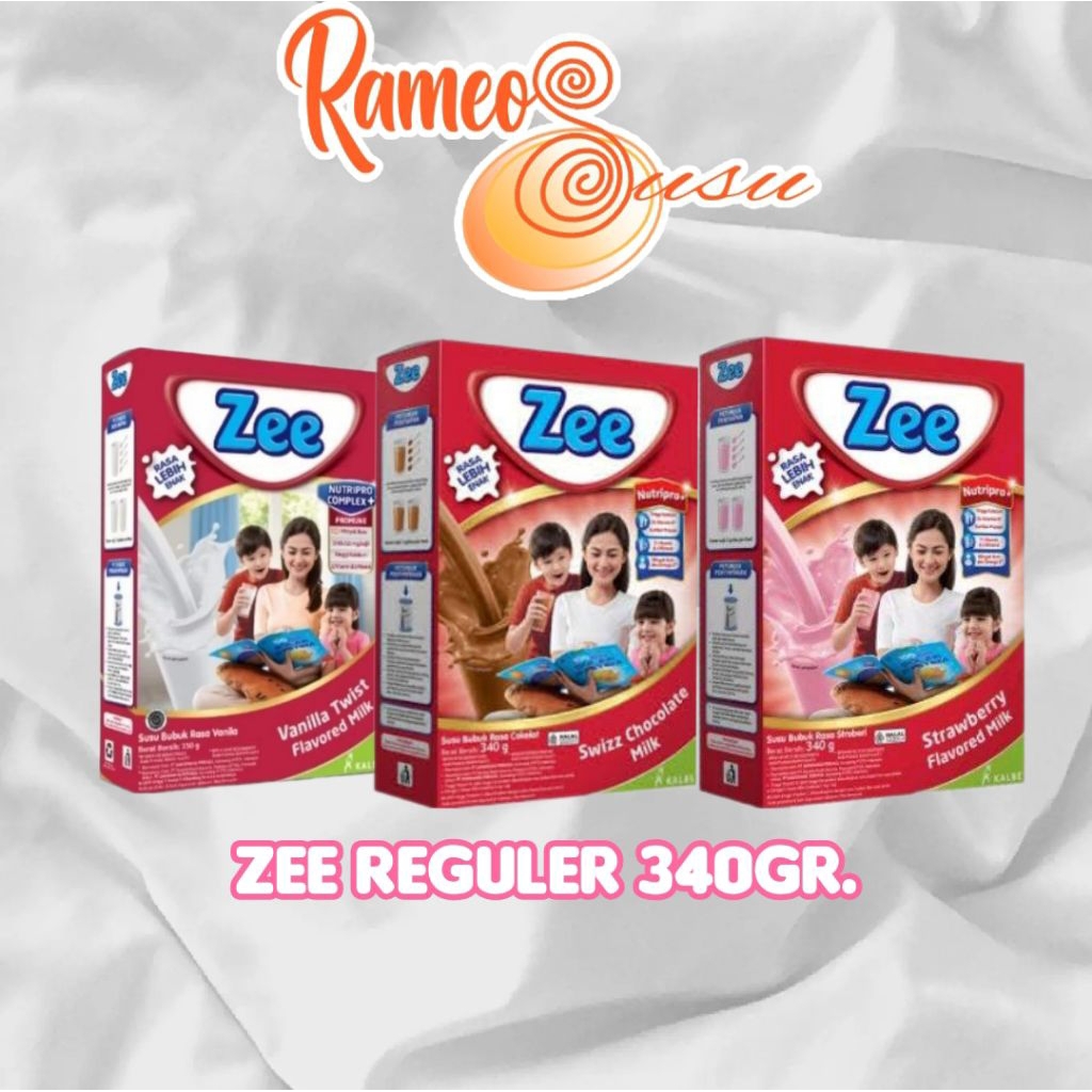 

Zee 340gram Rasa Coklat, Vanila, srawberry TERMURAH