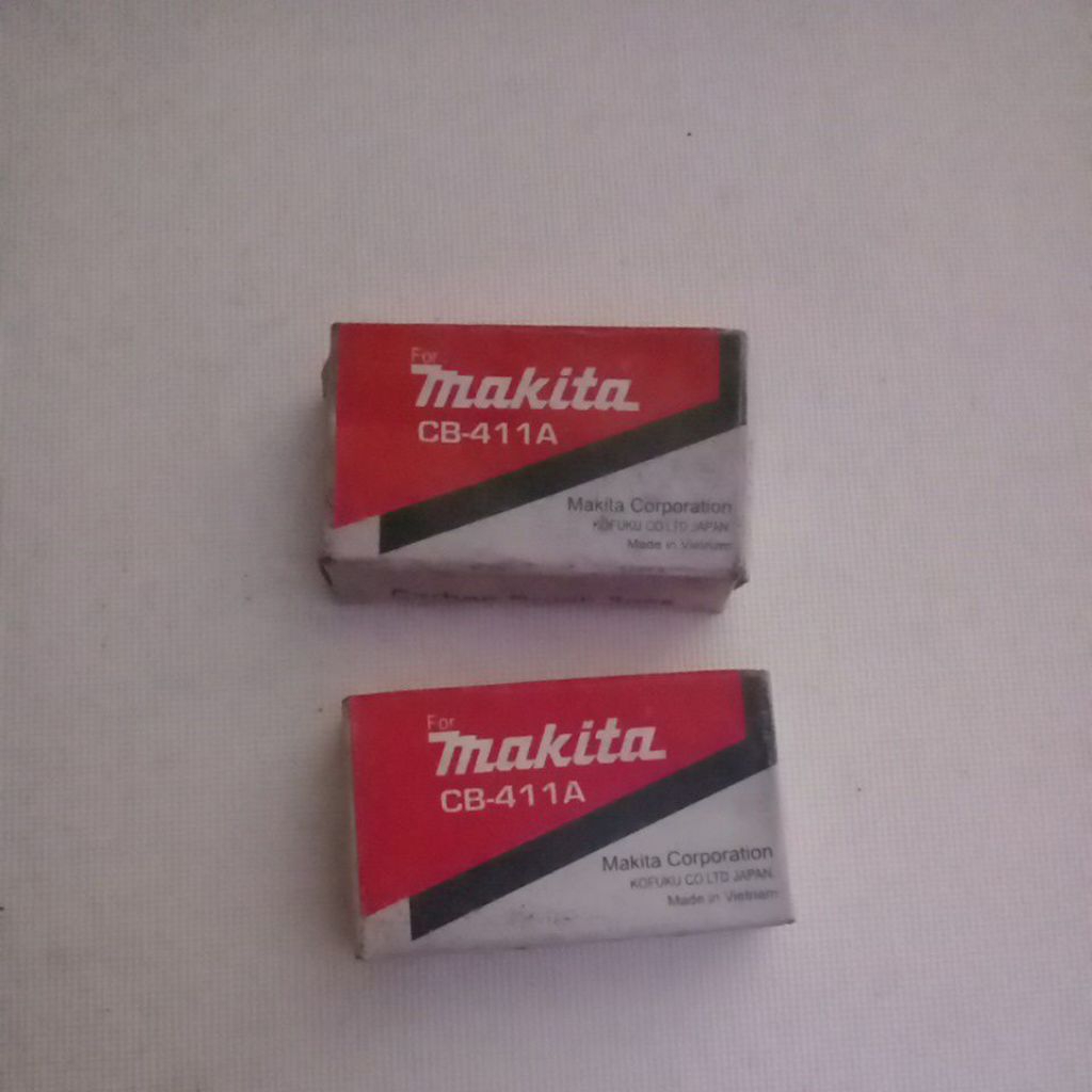 carbon brush makita cb-411A untuk ingco grenda per AG7106-2, finishing sander FS3208 ingco (subtitus