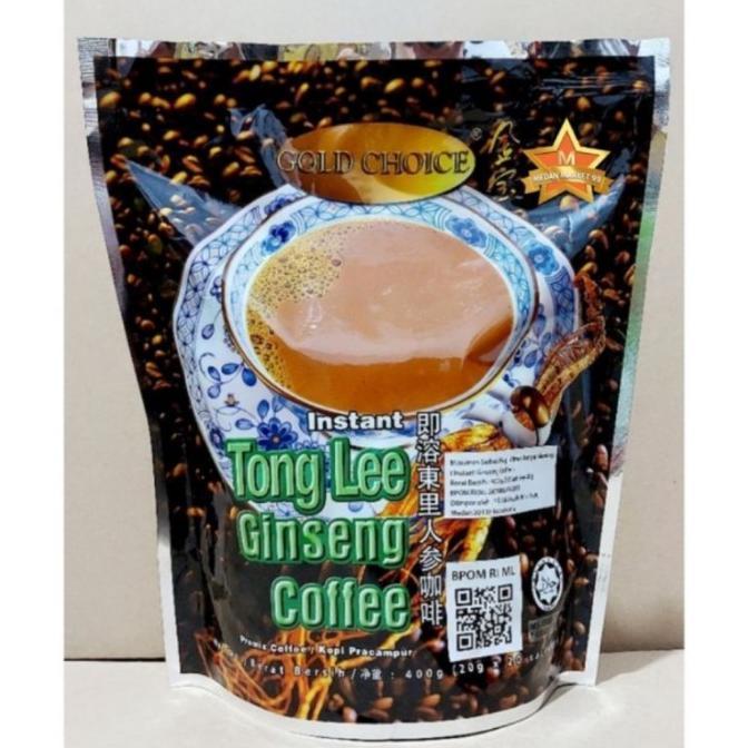 

[oddsolshop] pekanbaru/Gold Choice Tong Lee Ginseng Coffee 400GR