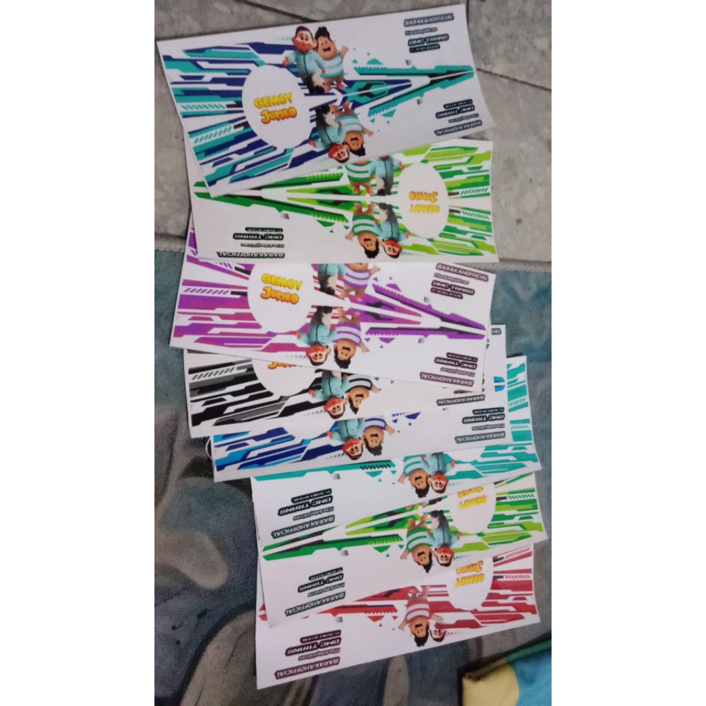 

sticker livery anime jumbo/gemoy