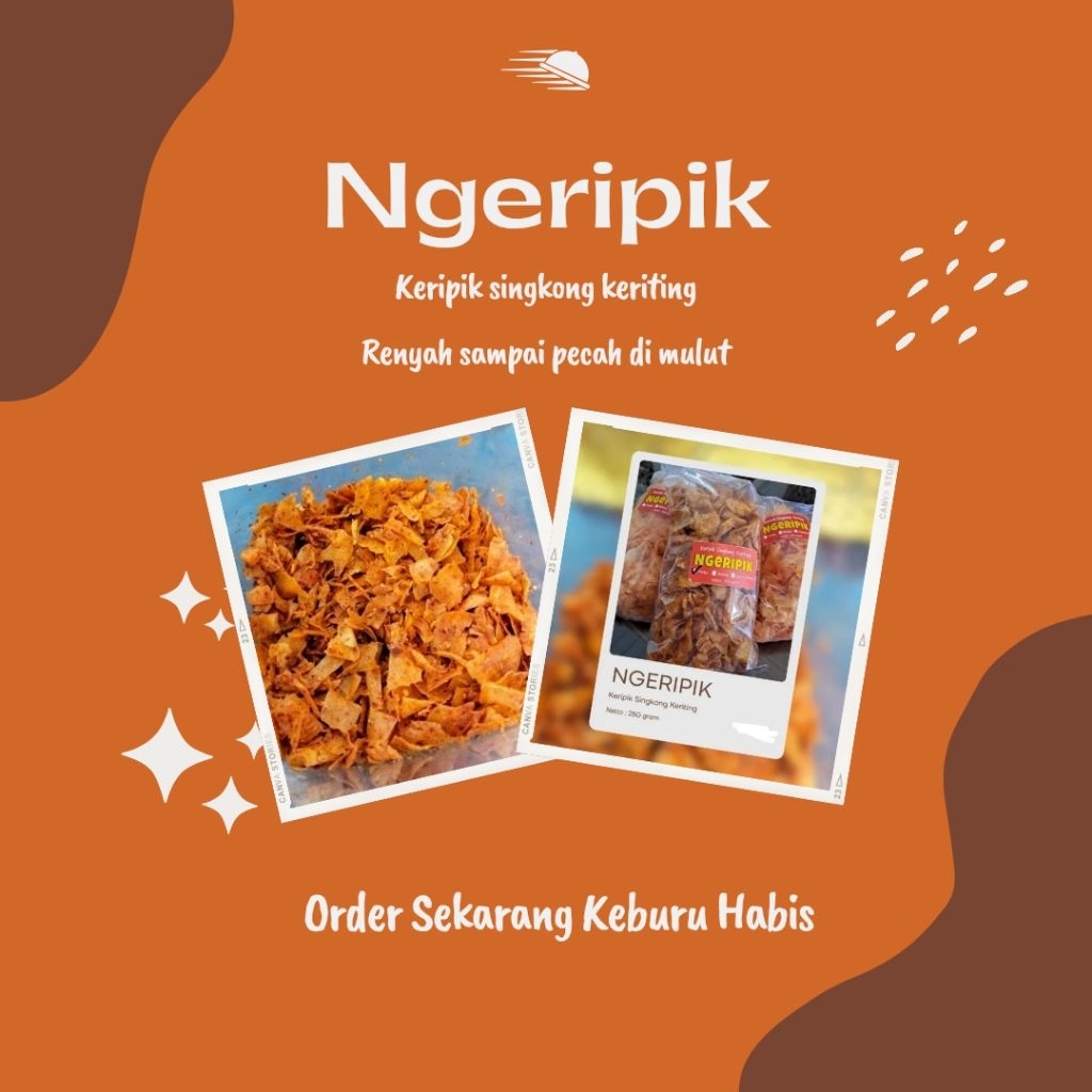

NGERIPIK Singkong Keriting 250gram renyah krenyes