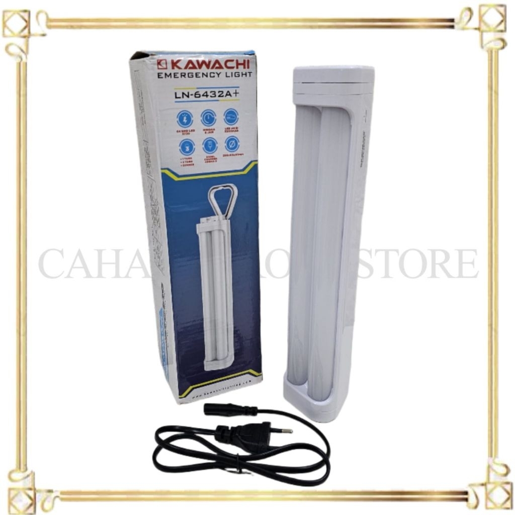 Lampu Darurat Super Terang / Lampu Emergency Led Kawachi / Led Super Terang / Lampu Emrgency Mati La