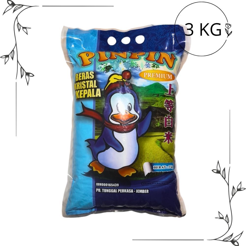

Beras Pinpin 3Kg Pulen Aroma Pandanwangi