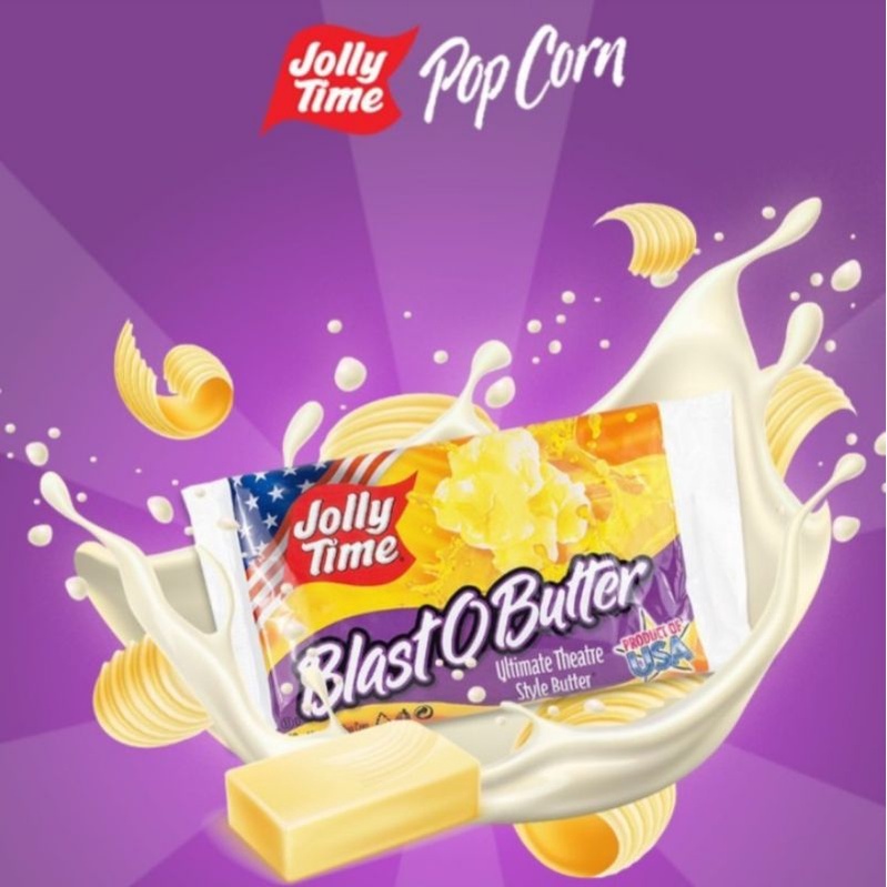 

[oddsolshop] pekanbaru/Jolly Time Blast O Butter 100GR / Popcorn Instan