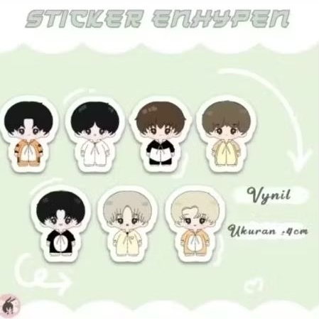 

Stiker Enhypen SET 7 Pcs