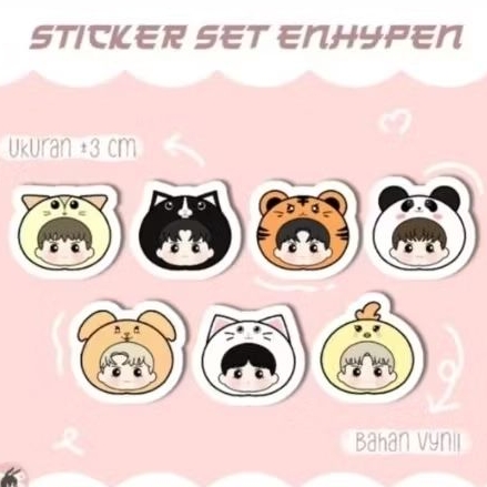 

Stiker Doll Enhypen SET 7 Pcs