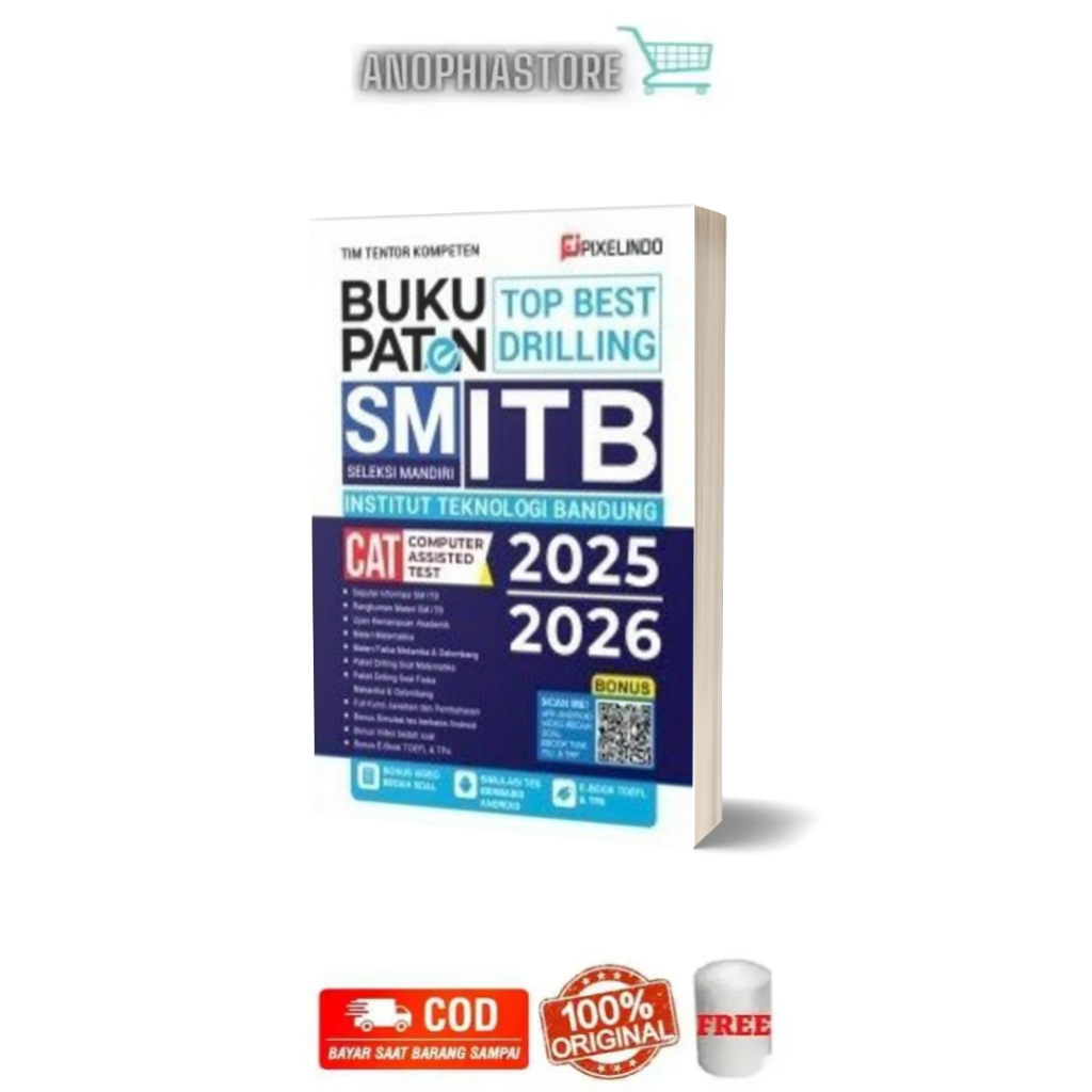 Buku Paten SM (Seleksi Mandiri) ITB 2025/2026 Buku Tes Masuk ITB