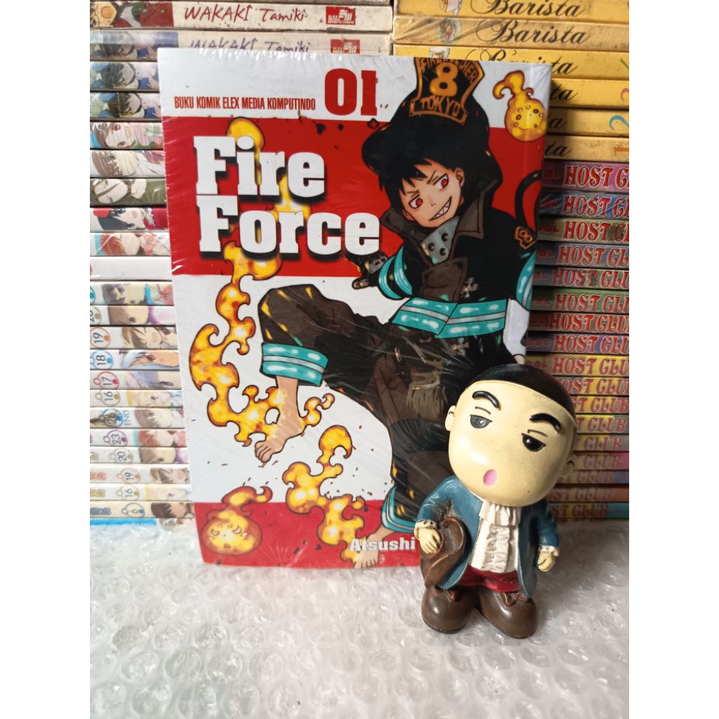 Komik Fire Force 1 Atsushi Ohkubo Segel.